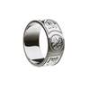 10K White Gold Gents Warrior Shield Ring (2)