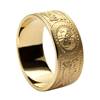 10K Yellow Gold Gents Warrior Shield Ring (2)