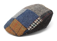 Hanna Hats Irish Tweed Donegal Touring Patch Cap